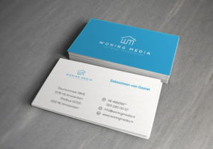 Business Card Design by Md. Anwarul Haque for Woning Media | Design: #9223640