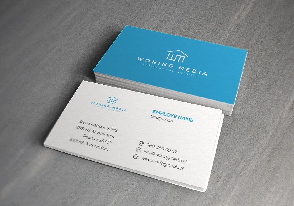 Visitenkarten-Design von Md. Anwarul Haque für Woning Media | Design #9223641