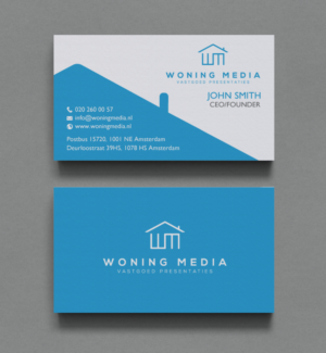 Business Card Design by chandrayaan.creative for Woning Media | Design: #8534776