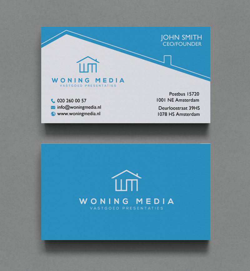 Business Card Design by chandrayaan.creative for Woning Media | Design #8534785