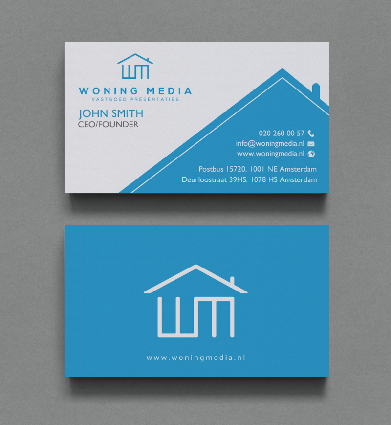 Business Card Design by chandrayaan.creative for Woning Media | Design #8534786