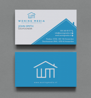 Business Card Design by chandrayaan.creative for Woning Media | Design: #8767439