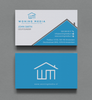Business Card Design by chandrayaan.creative for Woning Media | Design: #8767443