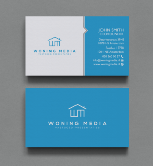 Business Card Design by chandrayaan.creative for Woning Media | Design: #8767458