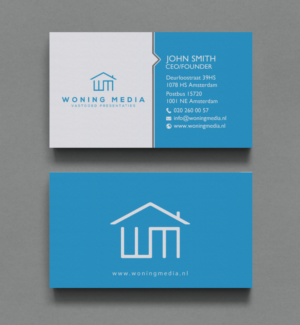 Business Card Design by chandrayaan.creative for Woning Media | Design: #8767461