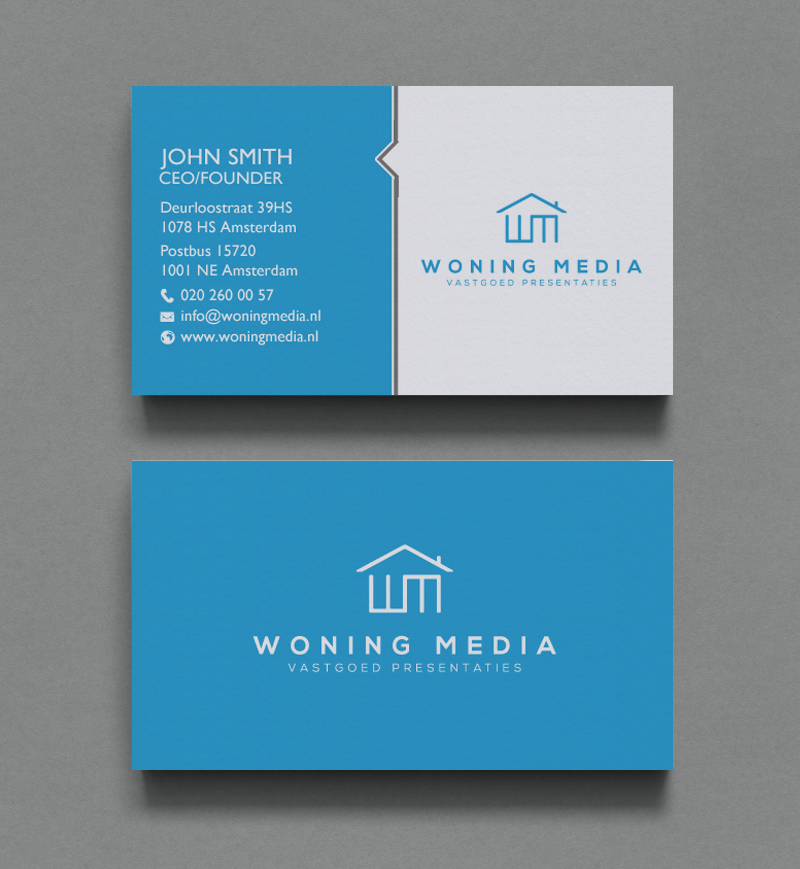 Business Card Design by chandrayaan.creative for Woning Media | Design #8767463
