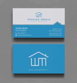 Business Card Design by chandrayaan.creative for Woning Media | Design: #8767464