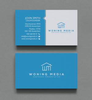 Business Card Design by chandrayaan.creative for Woning Media | Design: #8767466