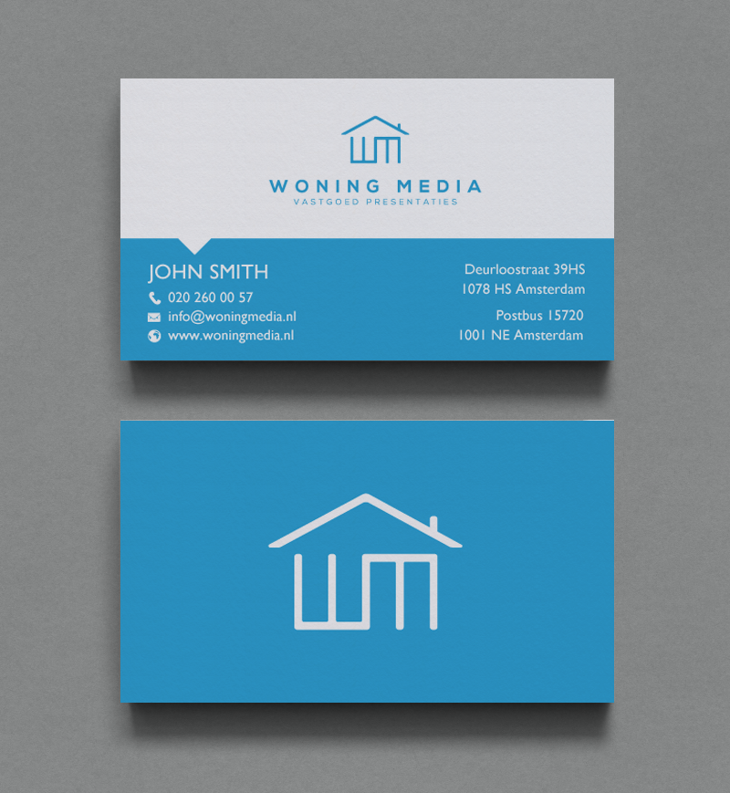 Business Card Design by chandrayaan.creative for Woning Media | Design #9215578
