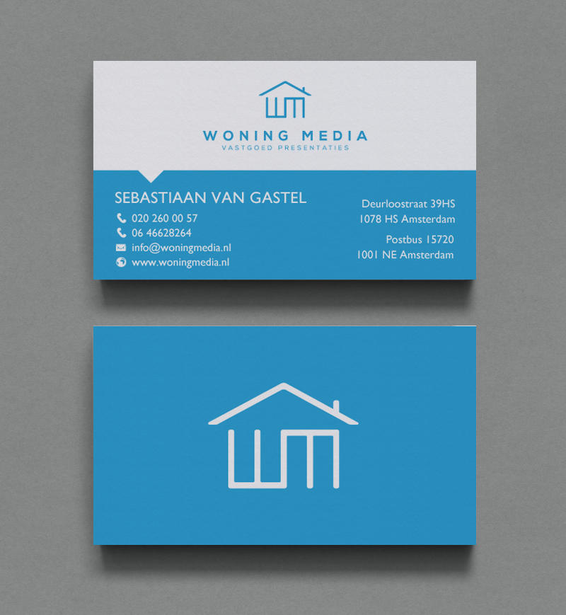 Business Card Design by chandrayaan.creative for Woning Media | Design #9337983