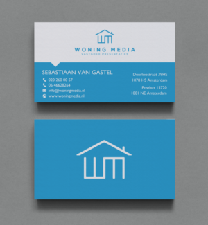Business Card Design by chandrayaan.creative for Woning Media | Design: #9337983