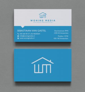 Business Card Design by chandrayaan.creative for Woning Media | Design: #9413634