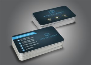 Business Card Design by Atul Parmar for Woning Media | Design: #8543598