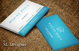 Business Card Design by SL Designer for Woning Media | Design: #8521086
