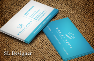 Business Card Design by SL Designer for Woning Media | Design: #8521088