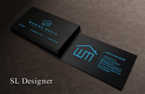 Business Card Design by SL Designer for Woning Media | Design: #8521256