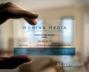 Business Card Design by SL Designer for Woning Media | Design: #8521751