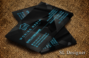 Business Card Design by SL Designer for Woning Media | Design: #8521753