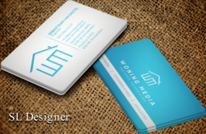 Business Card Design by SL Designer for Woning Media | Design: #9213848
