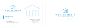 Business Card Design by Coneagles for Woning Media | Design: #9181975