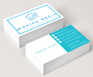 Business Card Design by M6G for Woning Media | Design: #9212039