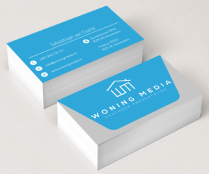 Business Card Design by M6G for Woning Media | Design: #9212346