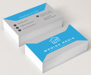 Business Card Design by M6G for Woning Media | Design: #9215053