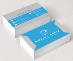 Business Card Design by M6G for Woning Media | Design: #9215100