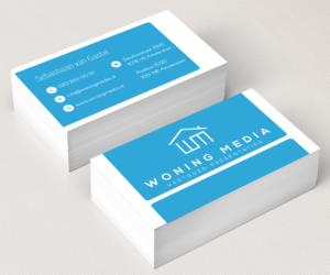Business Card Design by M6G for Woning Media | Design: #9216085