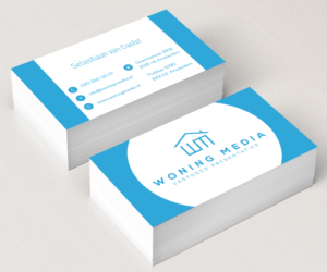 Business Card Design by M6G for Woning Media | Design: #9216163