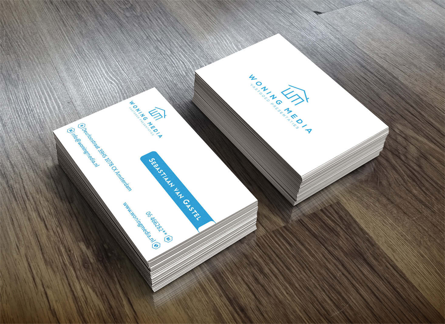 Visitenkarten-Design von kishore.emply für Woning Media | Design #8528500