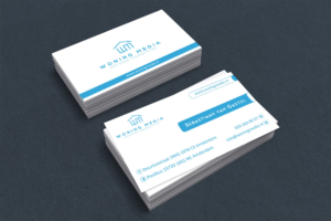 Business Card Design by kishore.emply for Woning Media | Design: #8536526