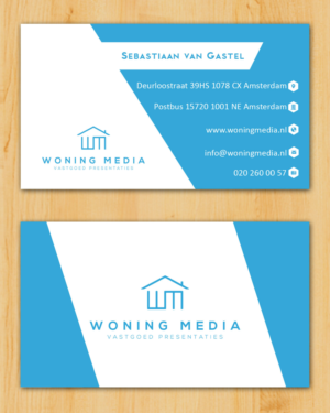 Business Card Design by kishore.emply for Woning Media | Design: #9170266