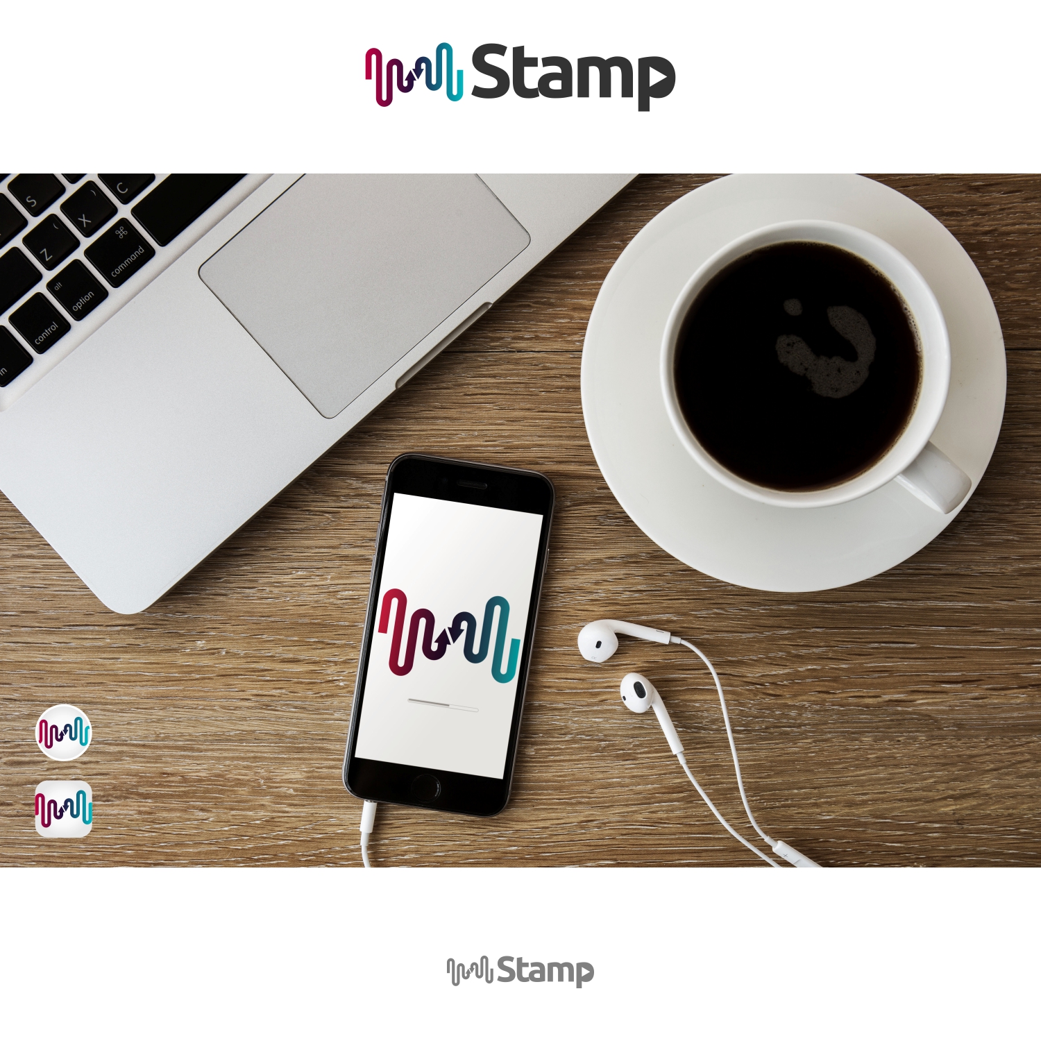 Logo Design by QuattroCreative for StampApp Spolka Cywilna | Design: #8766517