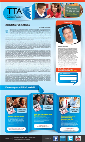 Newsletter Design by Yogesh Samdarshi