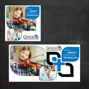 Banner Ads for Christian School | Diseño De Banner Publicitario por Kristina Andonoff