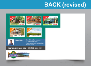 Postcard Design by MDesigns ™ for Lakeplace.com | Design: #9170225