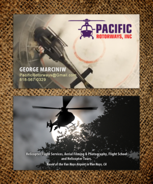 Visitenkarten-Design von Sandaruwan für Pacific RotorWays, Inc. | Design #8530273