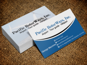 Business Card Design by Lanka Ama for Pacific RotorWays, Inc. | Design: #8530056