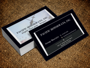Business Card Design by Lanka Ama for Pacific RotorWays, Inc. | Design: #8530069