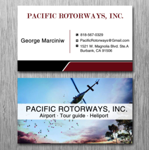 Business Card Design by Lanka Ama for Pacific RotorWays, Inc. | Design: #8530074