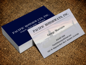 Business Card Design by Lanka Ama for Pacific RotorWays, Inc. | Design: #8530075
