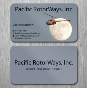 Business Card Design by Lanka Ama for Pacific RotorWays, Inc. | Design: #8530079