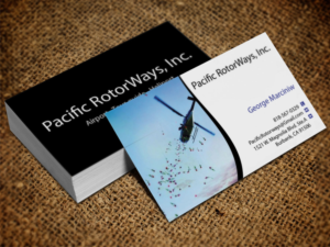 Business Card Design by Lanka Ama for Pacific RotorWays, Inc. | Design: #8530080