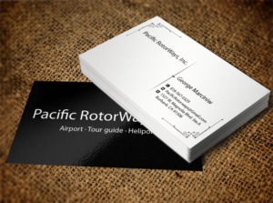 Business Card Design by Lanka Ama for Pacific RotorWays, Inc. | Design: #8530082