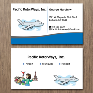 Business Card Design by Lanka Ama for Pacific RotorWays, Inc. | Design: #8530100