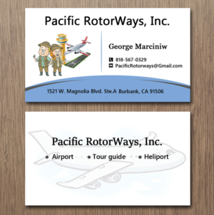 Business Card Design by Lanka Ama for Pacific RotorWays, Inc. | Design: #8530102