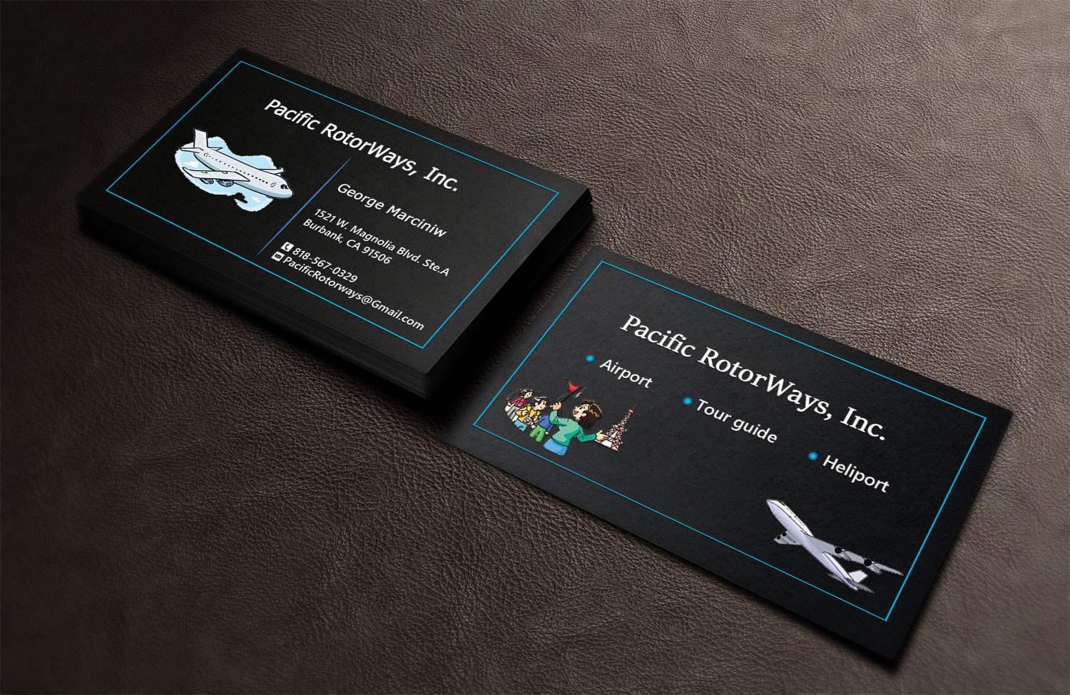 Business Card Design by Lanka Ama for Pacific RotorWays, Inc. | Design #8530105