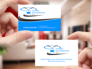 Business Card Design by Creations Box 2015 for Pacific RotorWays, Inc. | Design: #8765522