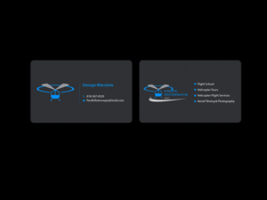 Business Card Design by Creations Box 2015 for Pacific RotorWays, Inc. | Design: #8765533
